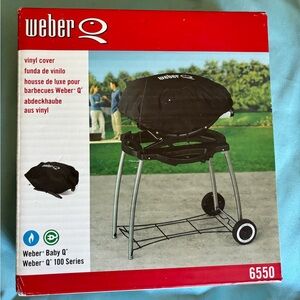NWT IN BOX WEBER BABY Q & Q100 GRILL COVER